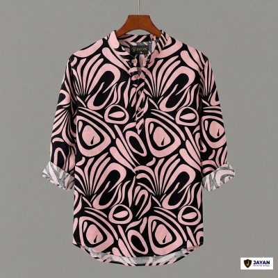 Men's Luxury Full Sleeve 100% Cotton Print Katua