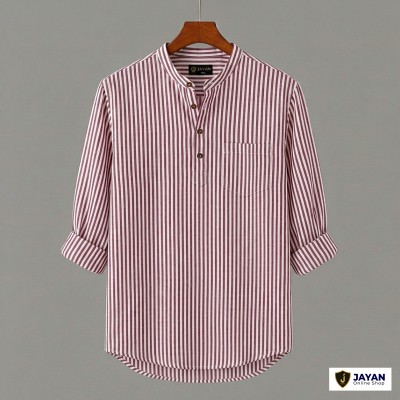 Men's Luxury Full Sleeve 100% Cotton Print Katua