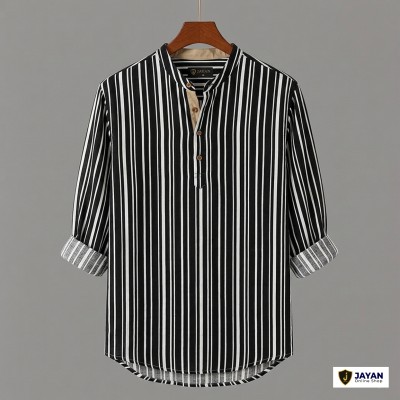 Men's Luxury Full Sleeve 100% Cotton Print Katua
