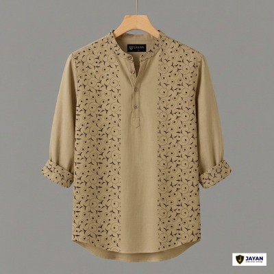 Luxury 3 quater Sleeve 100% Cotton Print Katua