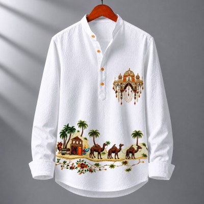 Luxury Full Sleeve 100% China Soft Angal fabrics Katua