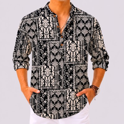 Men's Premium Luxury Full Sleeve Lilen Katua
