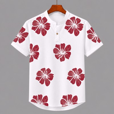 Men's Luxury Half Sleeve 100% Cotton Katua