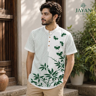 Men's Luxury Half Sleeve 100% Cotton Katua